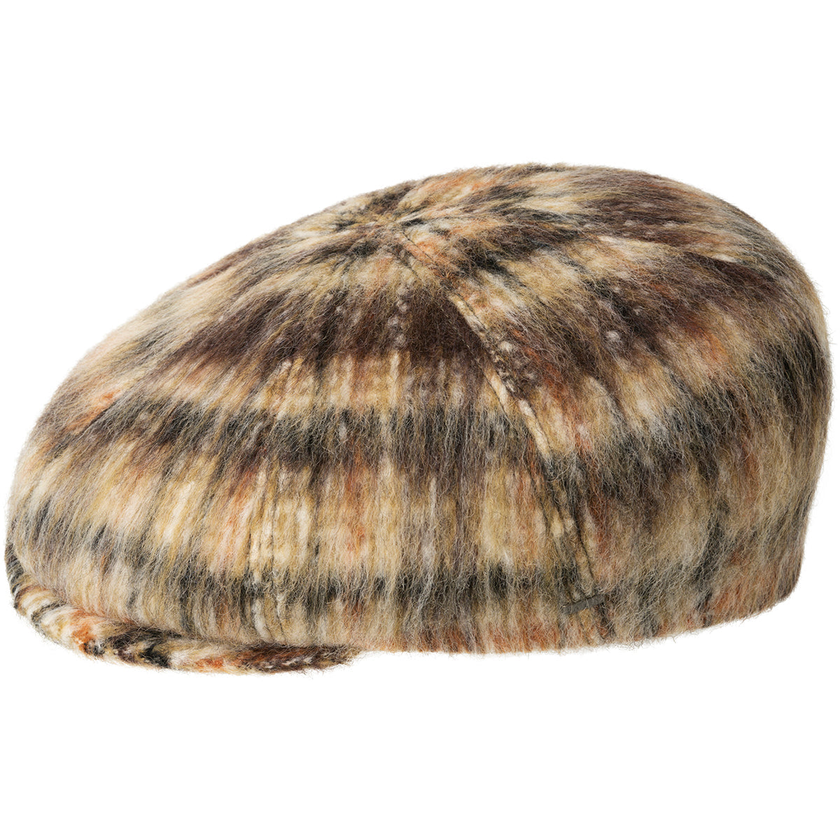 Man wearing the Bailey 1922 Gael cap in tan multi