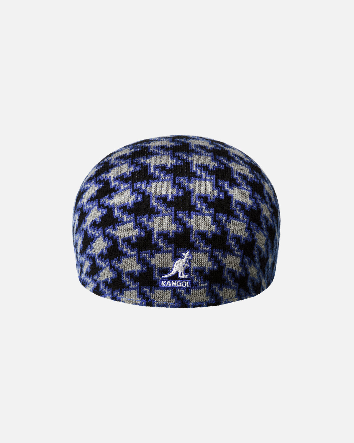 Kangol Houndstooth 507 cap in blue, alternate view