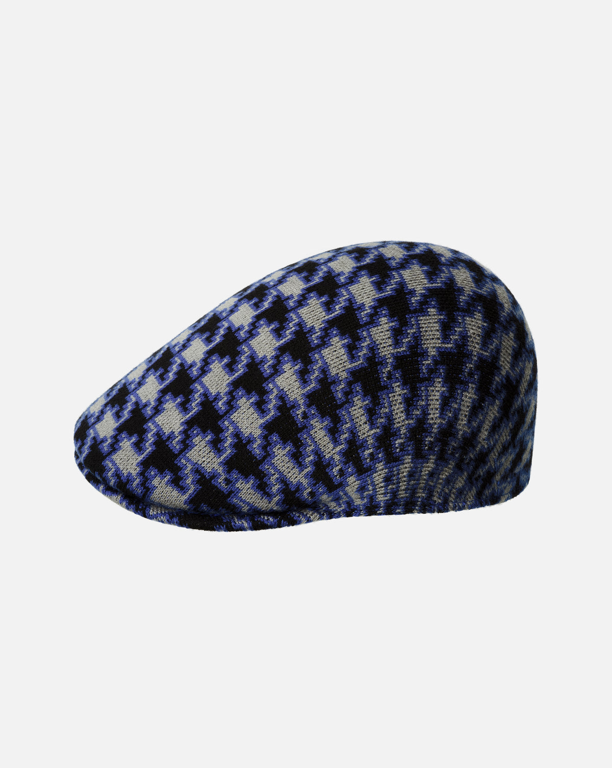 Kangol Houndstooth 507 cap in blue